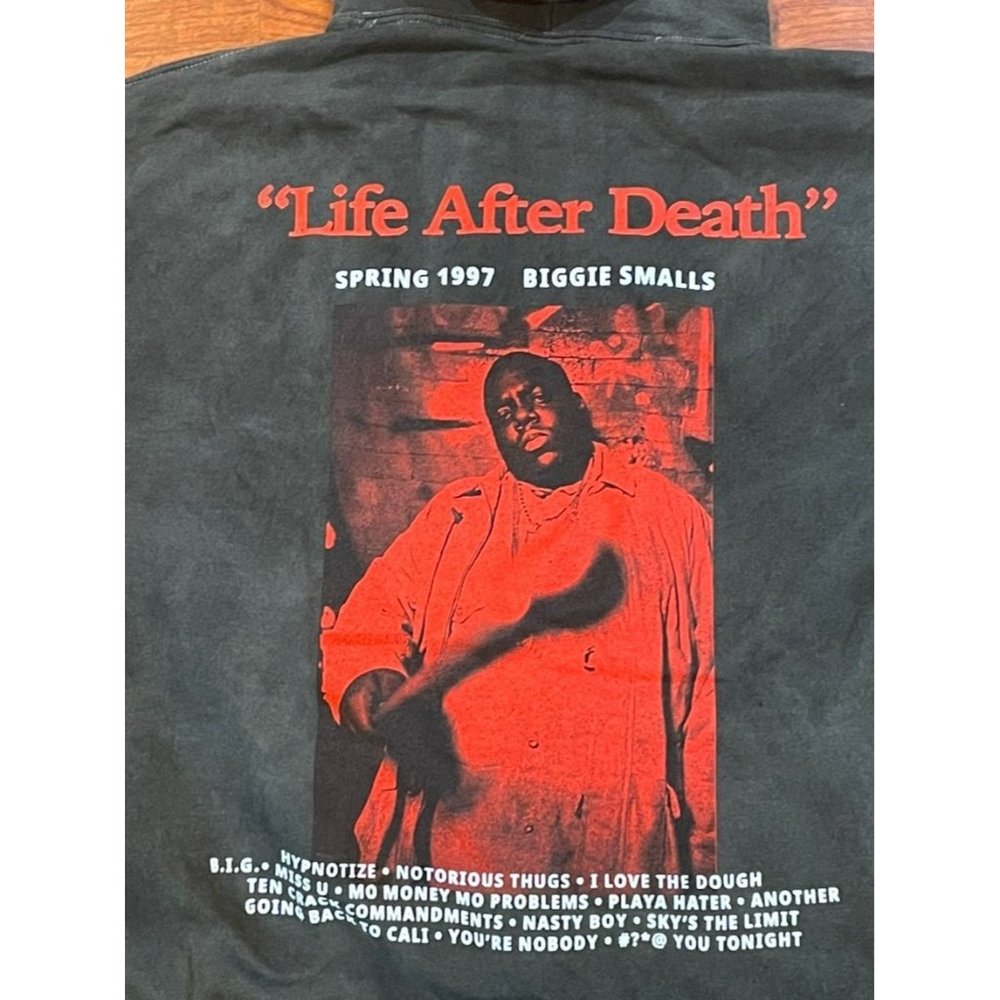The Notorious Big Life Hoodie Sz S - image 6